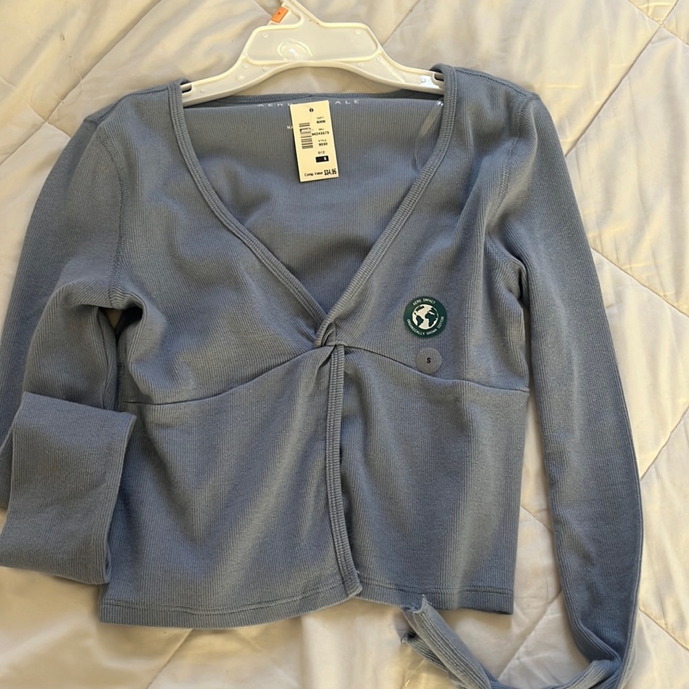 Aeropostale Blue Cardigan